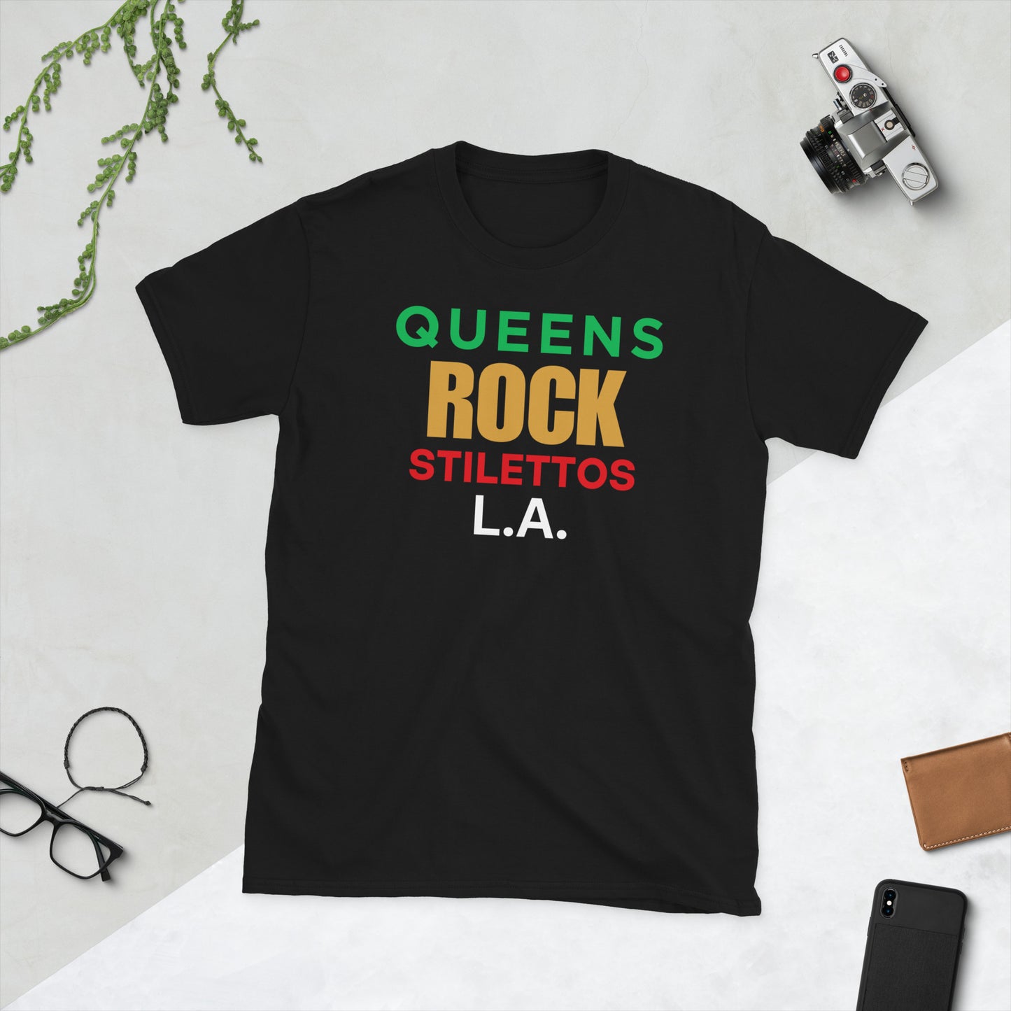 Lovin' LA in Black Short-Sleeve Unisex T-Shirt