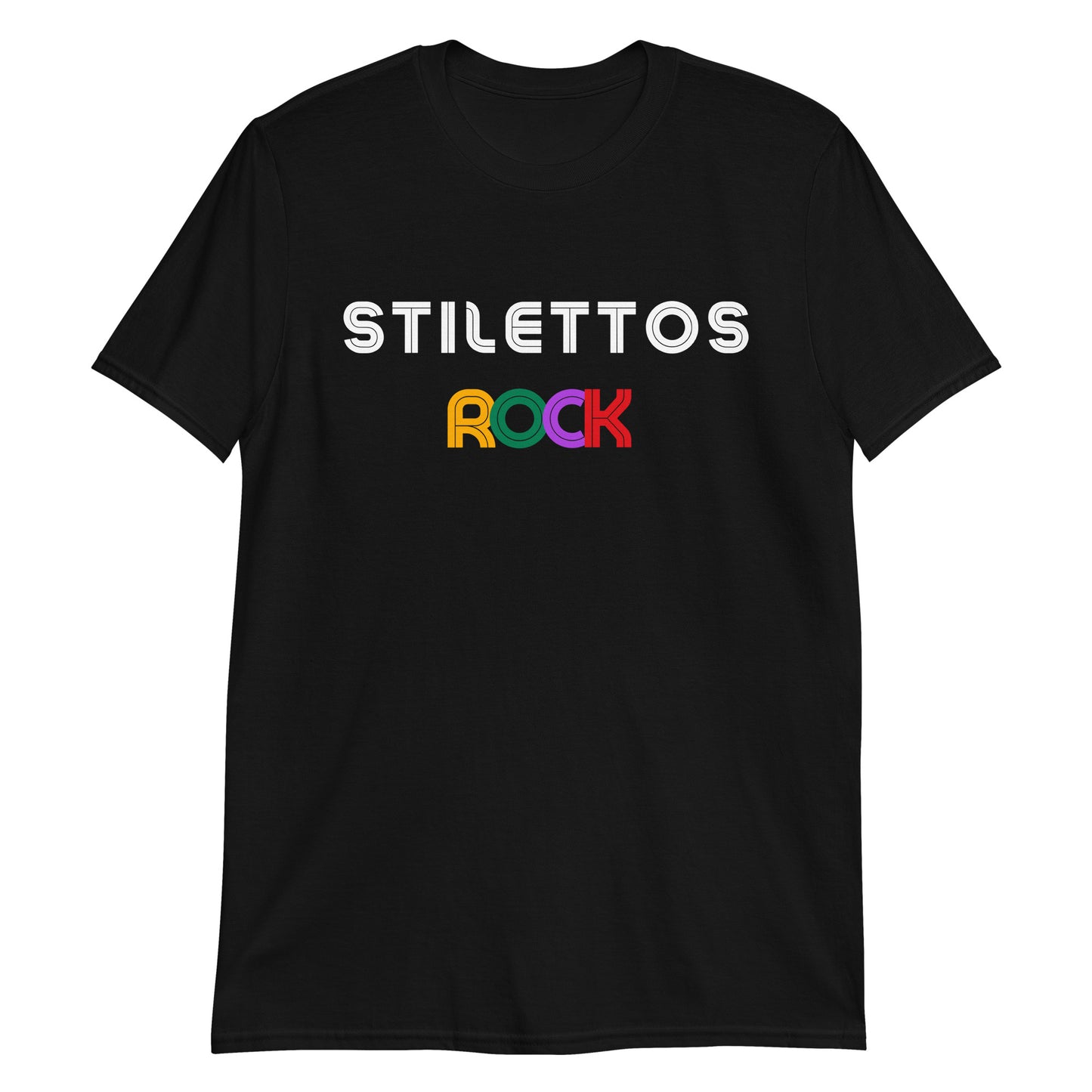 Stilettos Rock Color Short-Sleeve Unisex T-Shirt