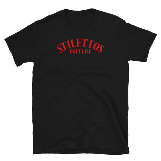 Stilettos Culture Rock Red Short-Sleeve Unisex T-Shirt