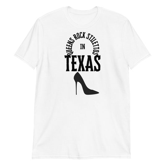 QRS in Texas in Black Short-Sleeve Unisex T-Shirt