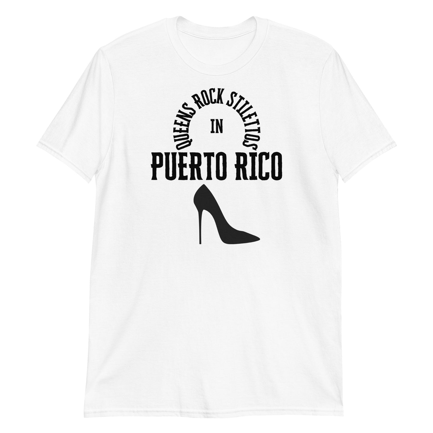 QRS in Puerto Rico in Black Short-Sleeve Unisex T-Shirt