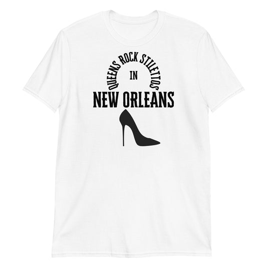 QRS in New Orleans in Black Short-Sleeve Unisex T-Shirt