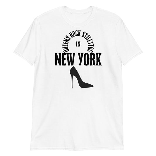 QRS in New York in Black Short-Sleeve Unisex T-Shirt