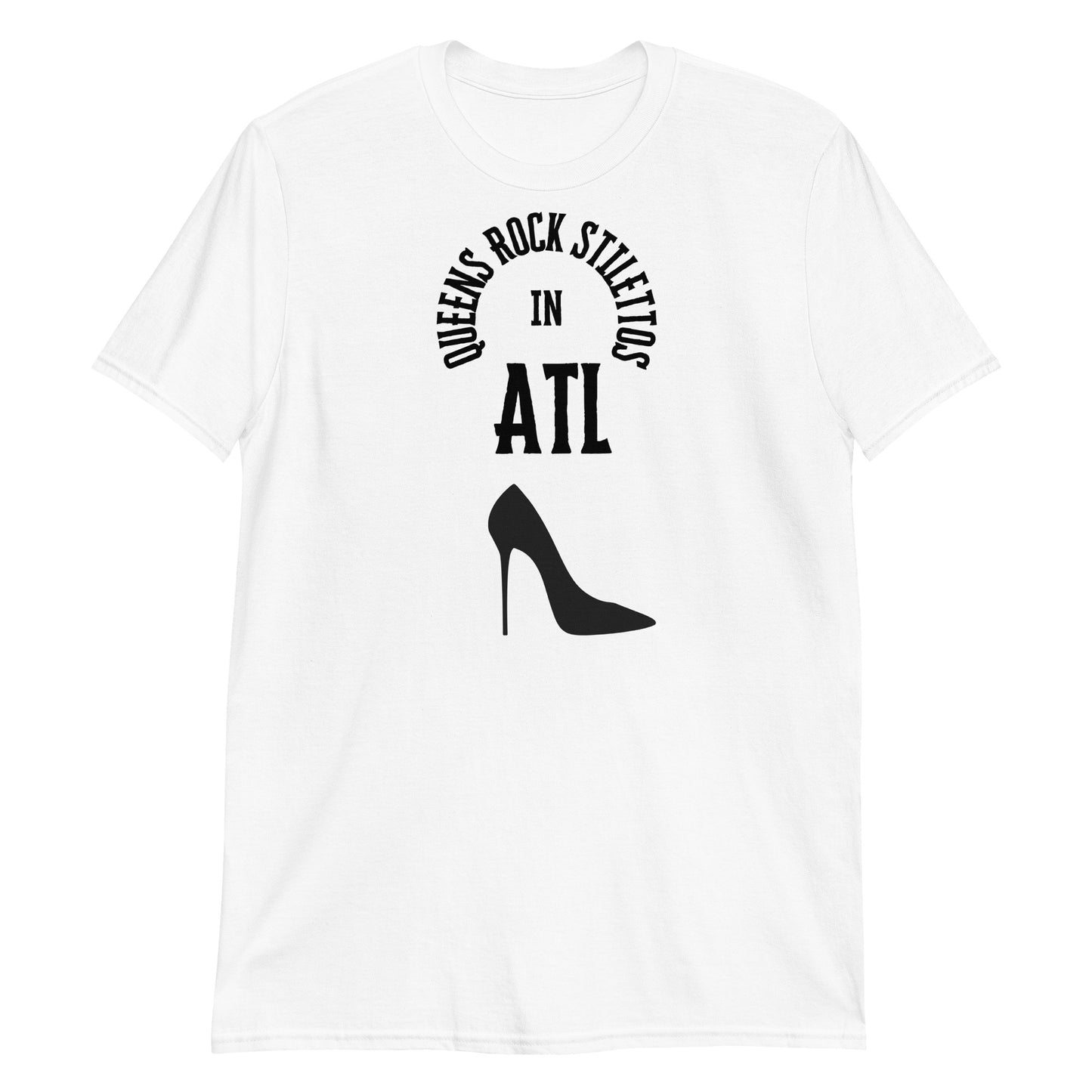 QRS in ATL in Black Short-Sleeve Unisex T-Shirt