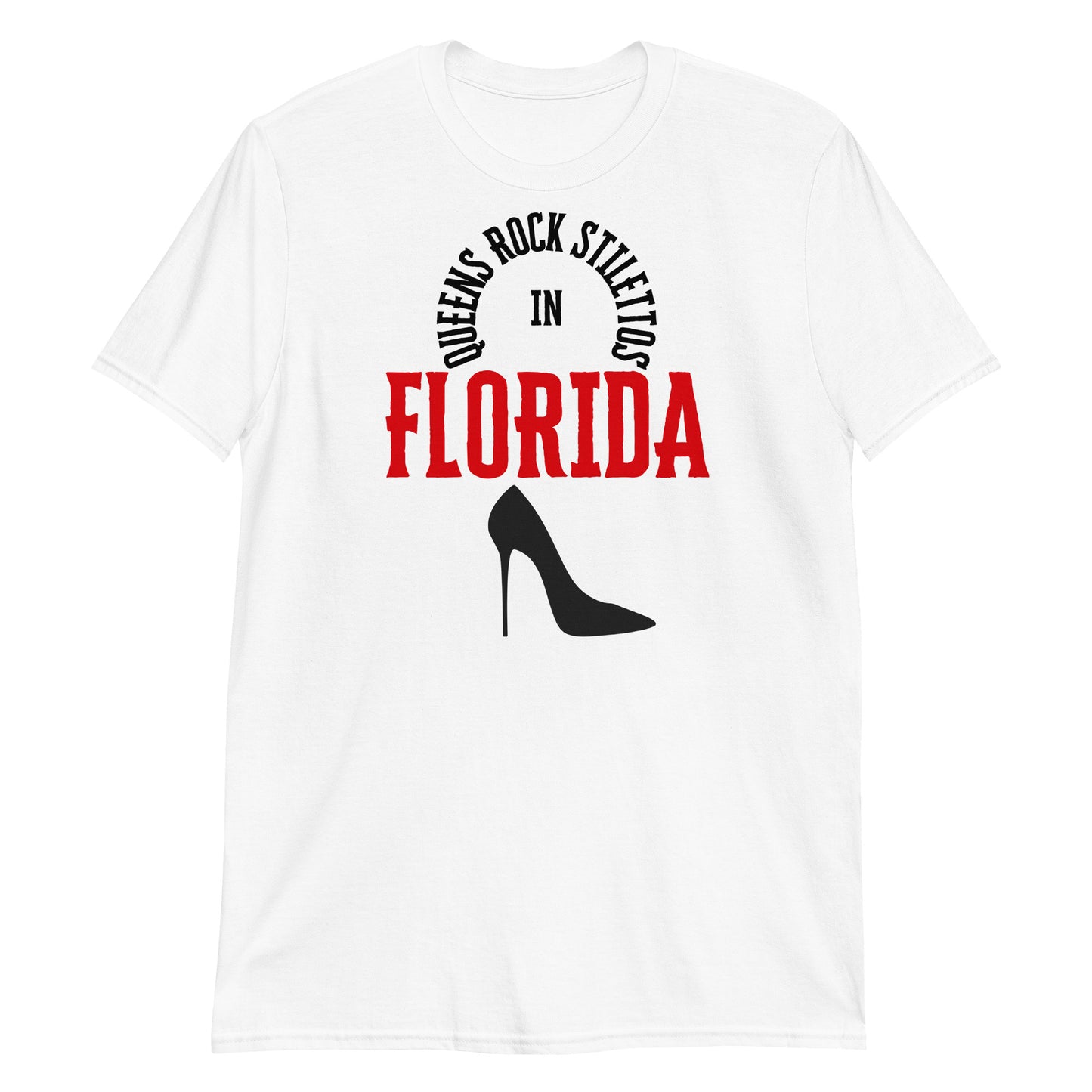 QRS in Florida in Red Short-Sleeve Unisex T-Shirt