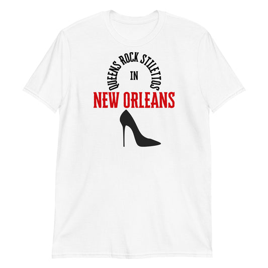 QRS in New Orleans in Red Short-Sleeve Unisex T-Shirt