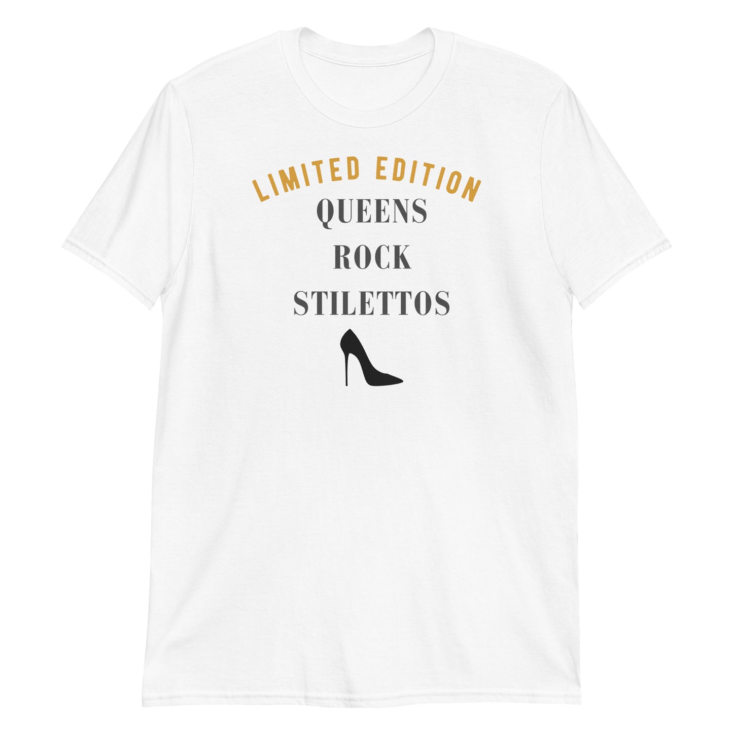 Limited Edition Queens Rock Stilettos Short-Sleeve Unisex T-Shirt