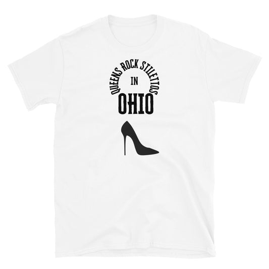 QRS in Ohio in Black Short-Sleeve Unisex T-Shirt