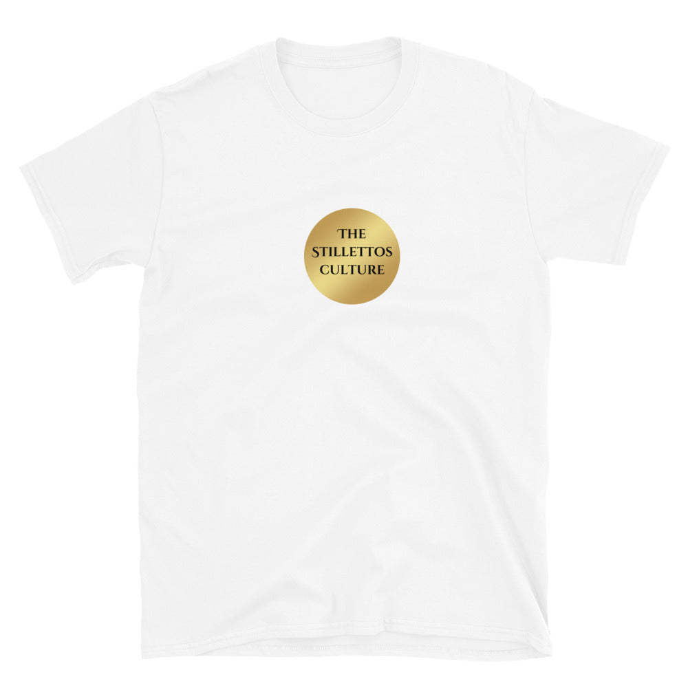 The Stilettos Culture Gold Short-Sleeve Unisex T-Shirt