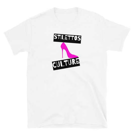 Stilettos Culture on a Slope Short-Sleeve Unisex T-Shirt