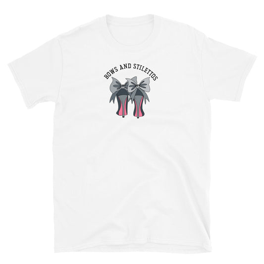 Bows and Stilettos Short-Sleeve Unisex T-Shirt